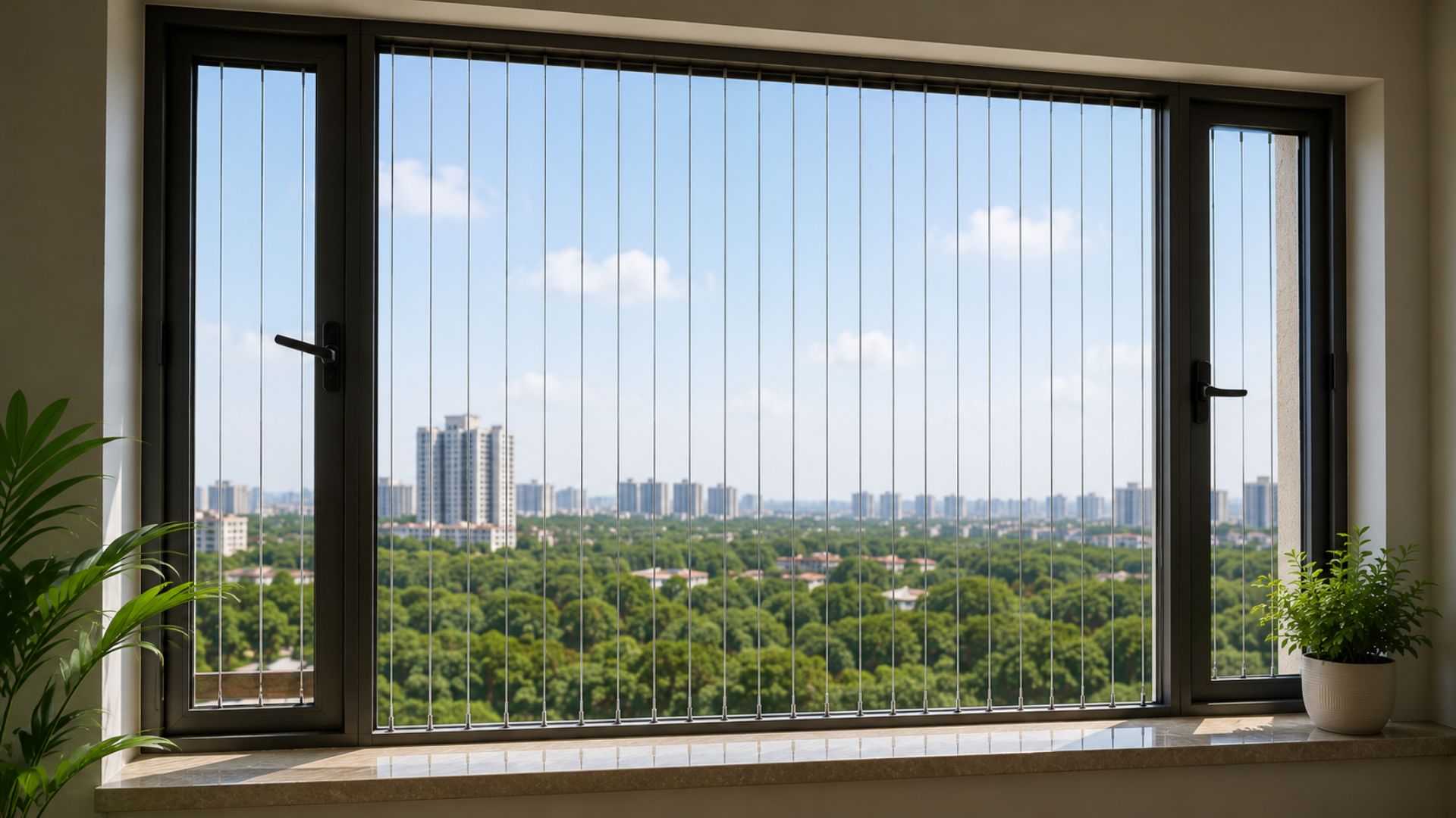 Window Invisible Grills